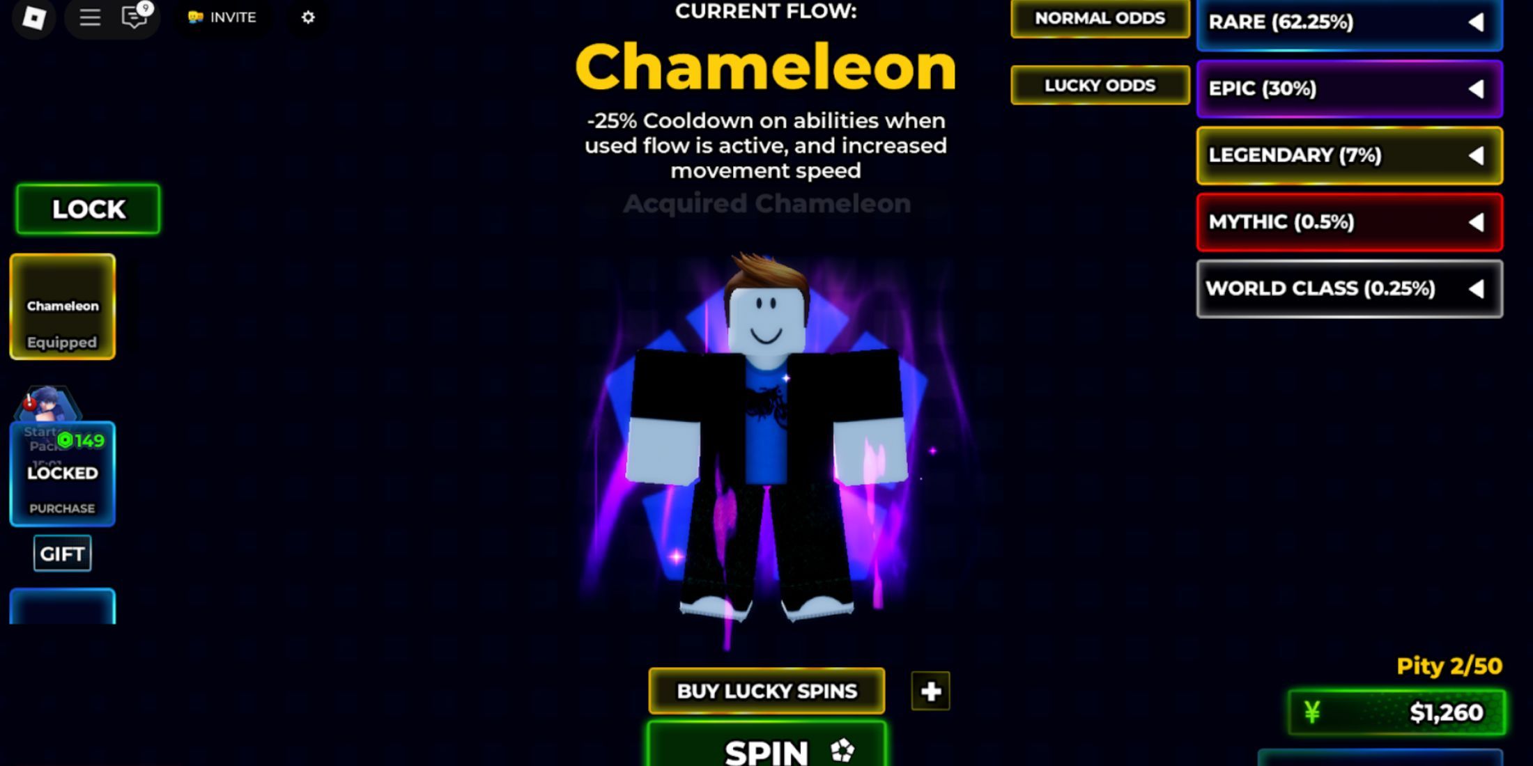 Blue Lock Rivals chameleon 