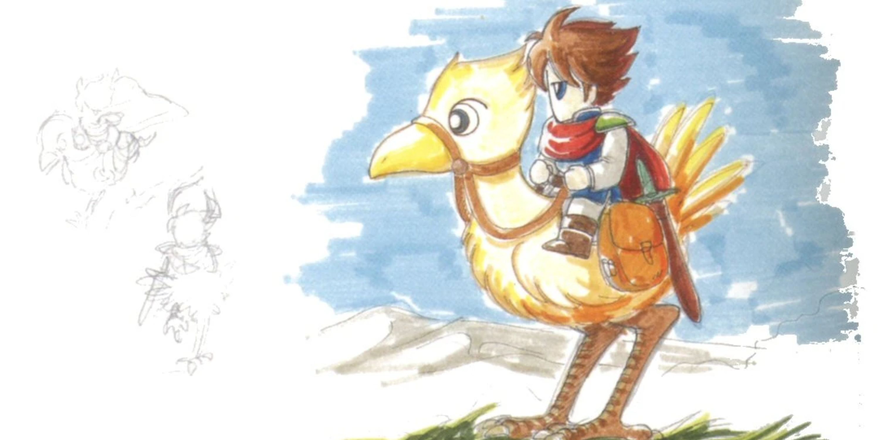 Boco the Chocobo in Final Fantasy 5