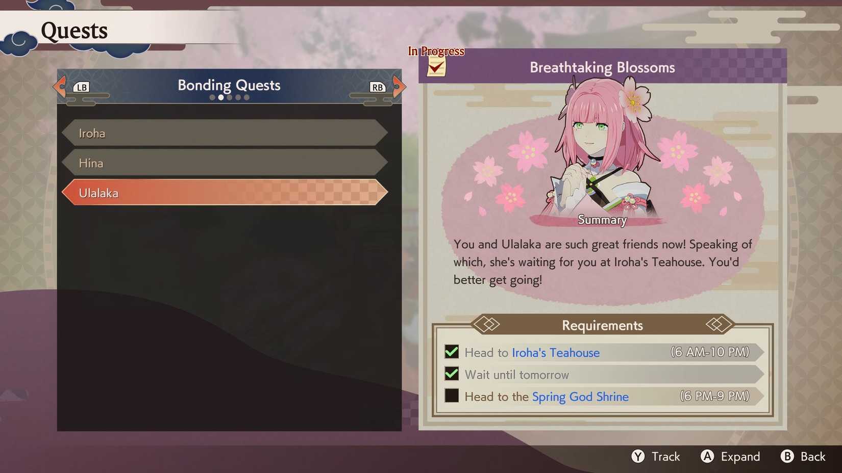 bonding quests in rune factory guardians of azuma