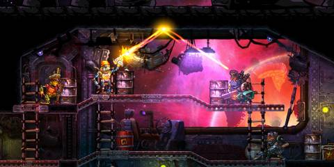 Bouncing bullets in SteamWorld Heist