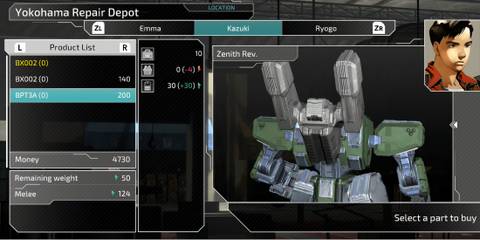 BPT3A backpack in Front Mission 3 Remake