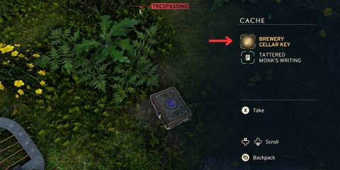 Brewery Cellar key location in Atomfall Wicked Isle