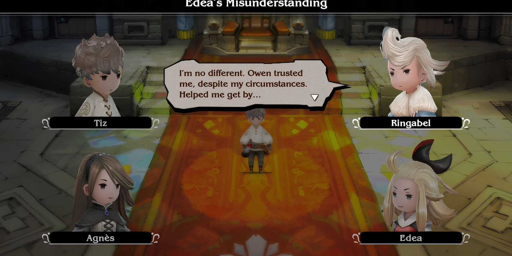 Bravely Default Flying Fairy HD Remaster Party Chat