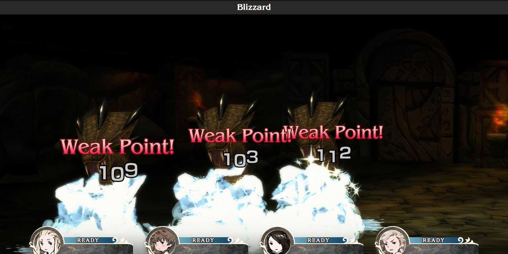 Bravely Default Flying Fairy HD Remaster Weak Point