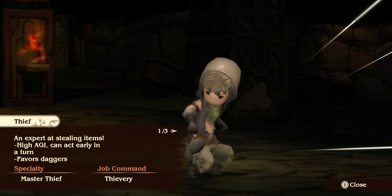 Bravely Default Flying Fairy HD Remaster Thief Job