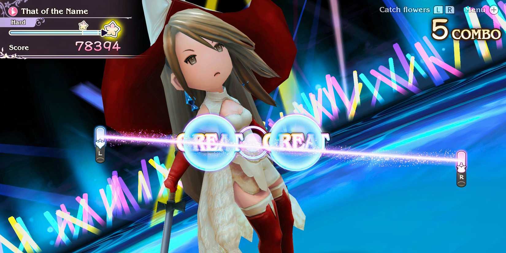 Bravely Default Flying Fairy HD Remaster Mini-game Rhythm Catch