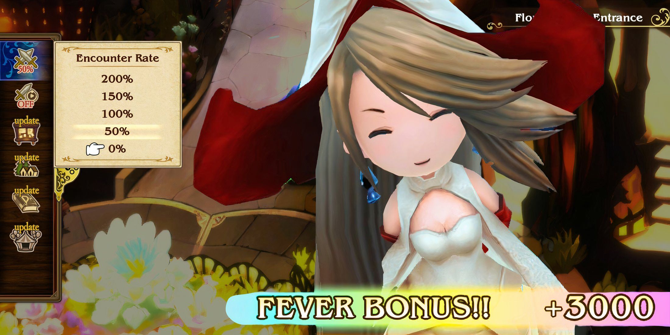 How to Change Encounter Rate to Zero in Bravely Default Flying Fairy HD