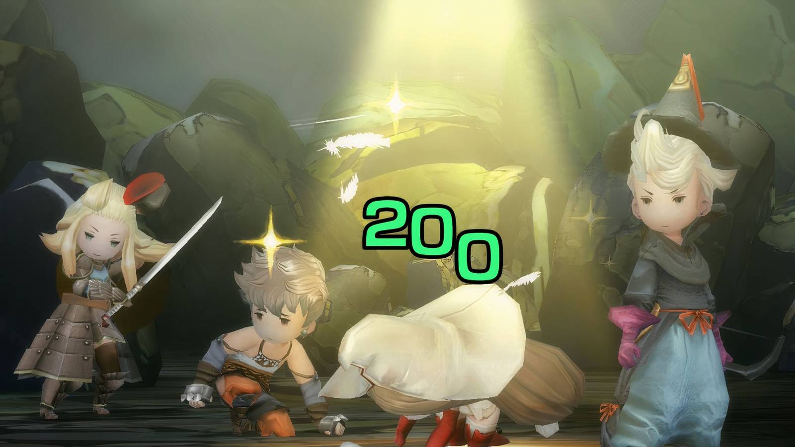 Bravely Default Flying Fairy HD Remaster Status Ailments 