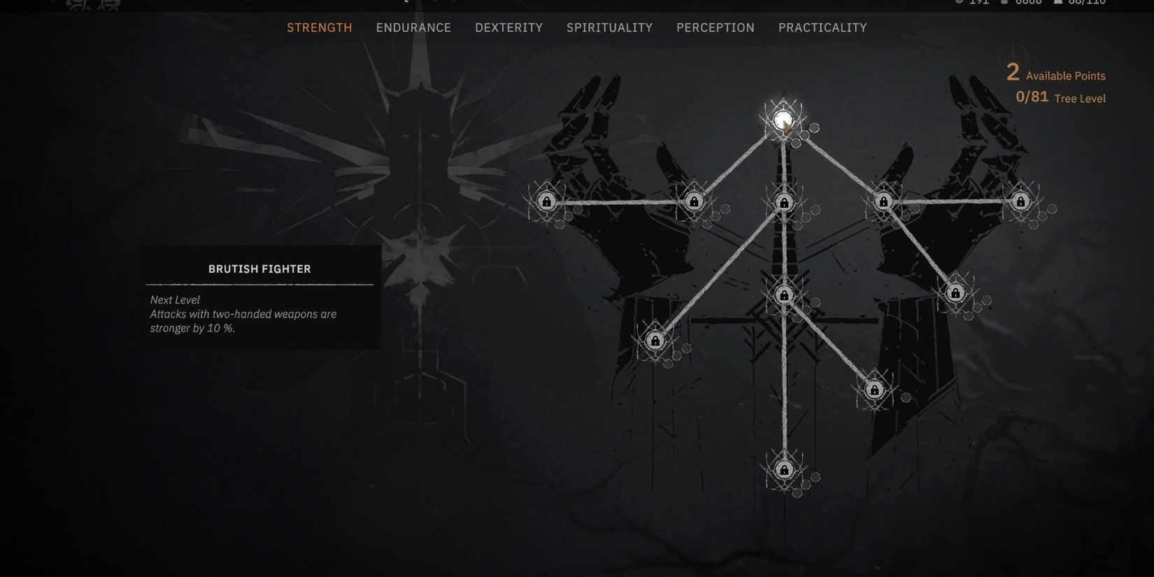 brutish fighter skill in tainted grail the fall of avalon