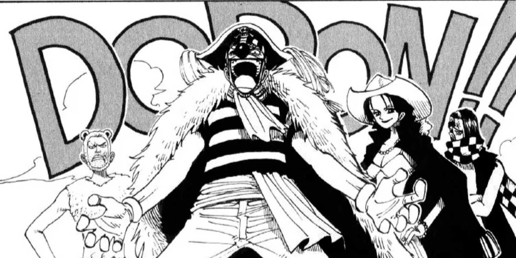 Buggy and Alvida from One Piece