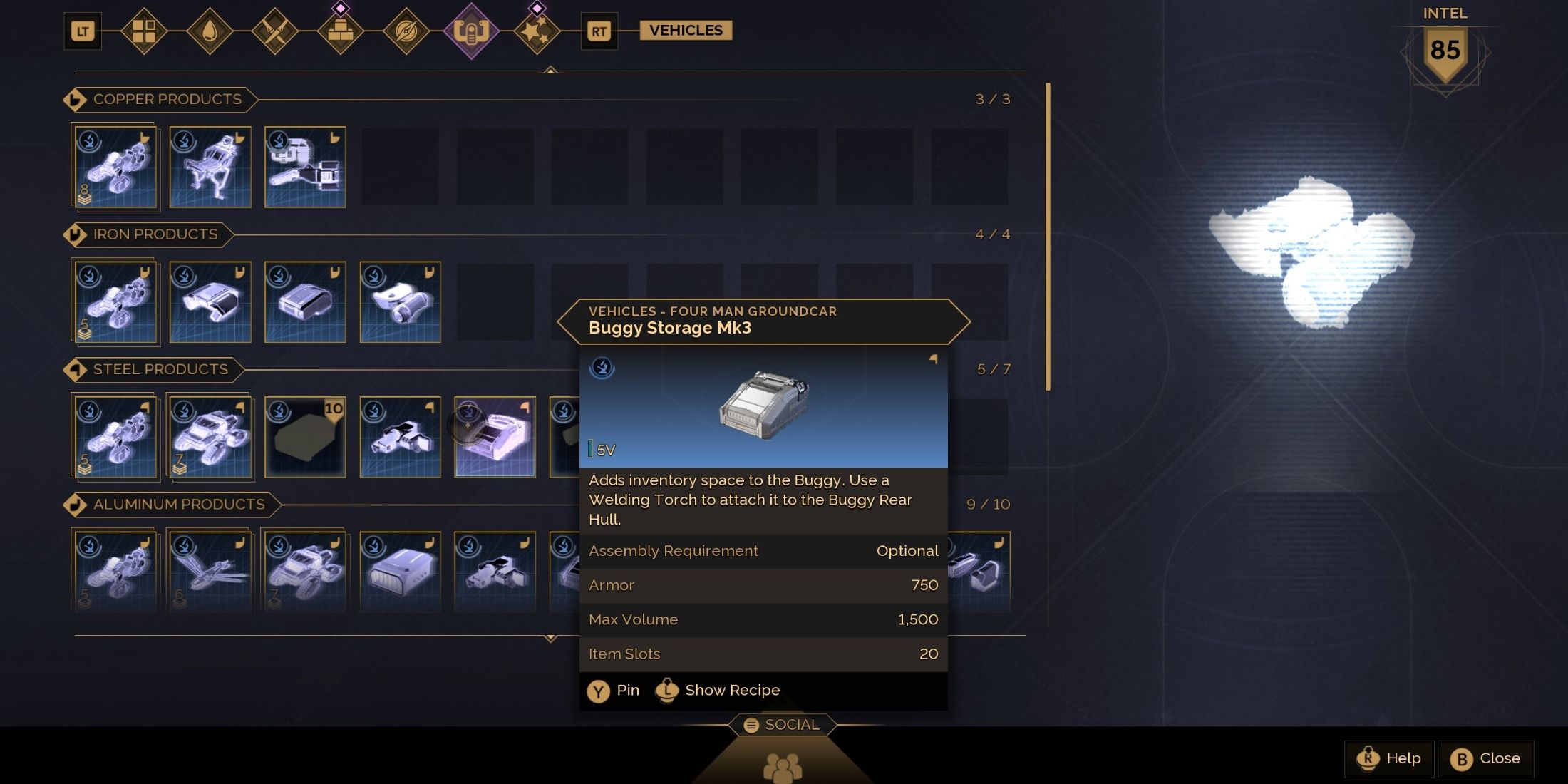 Buggy Storage Upgrade Dune Awakening