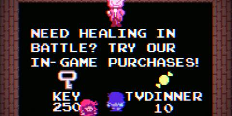 Buying a TV Dinner from Tenna - Deltarune