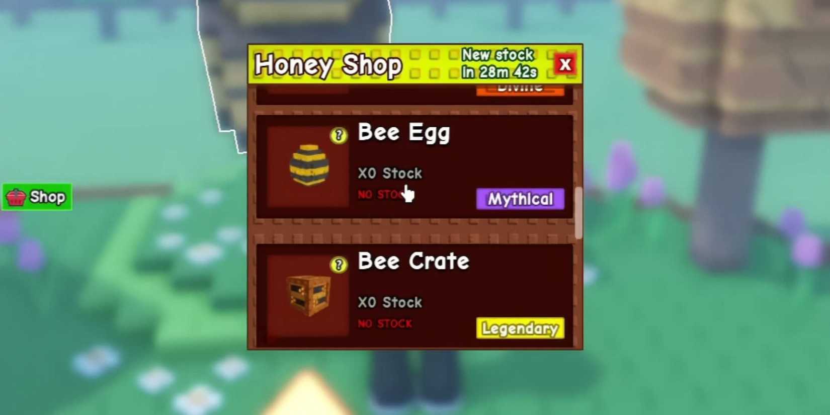 Buying Bee Egg in Grow A Garden