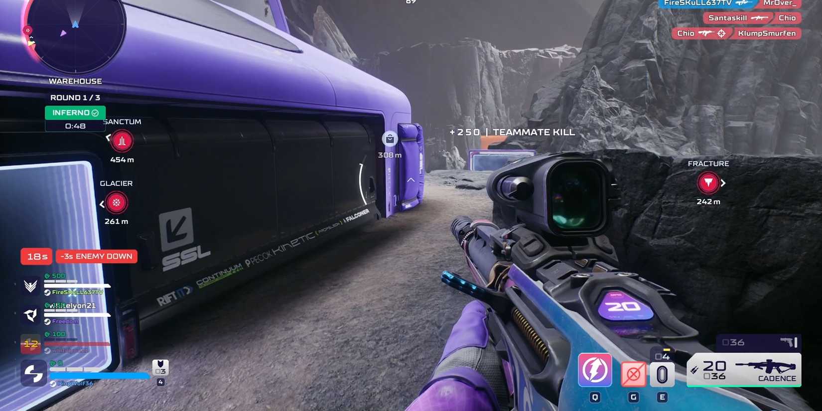 Cadence Splitgate 2 Battle Royale