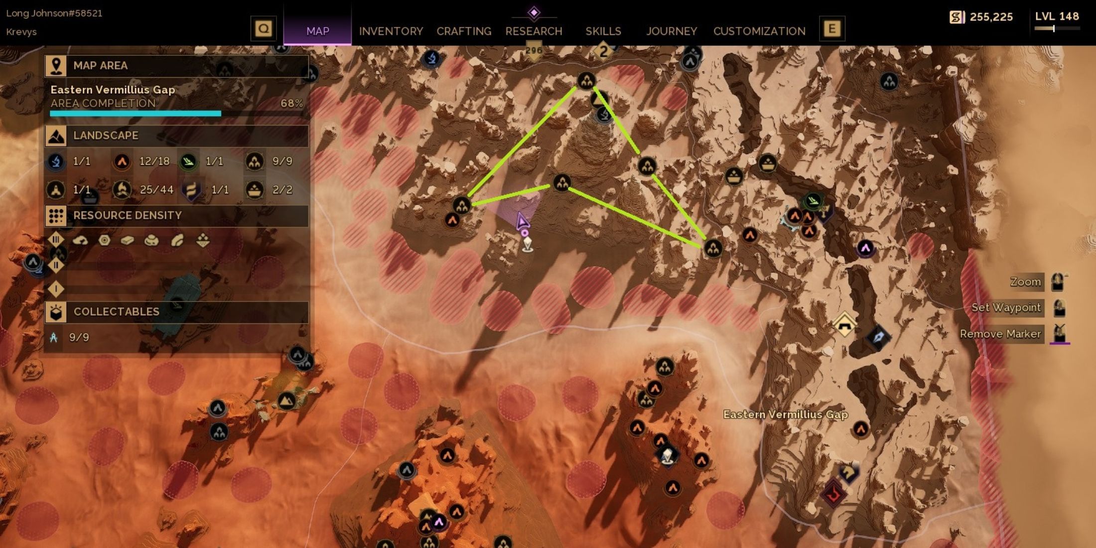 Calibrated Servoks Farming Route in Dune Awakening