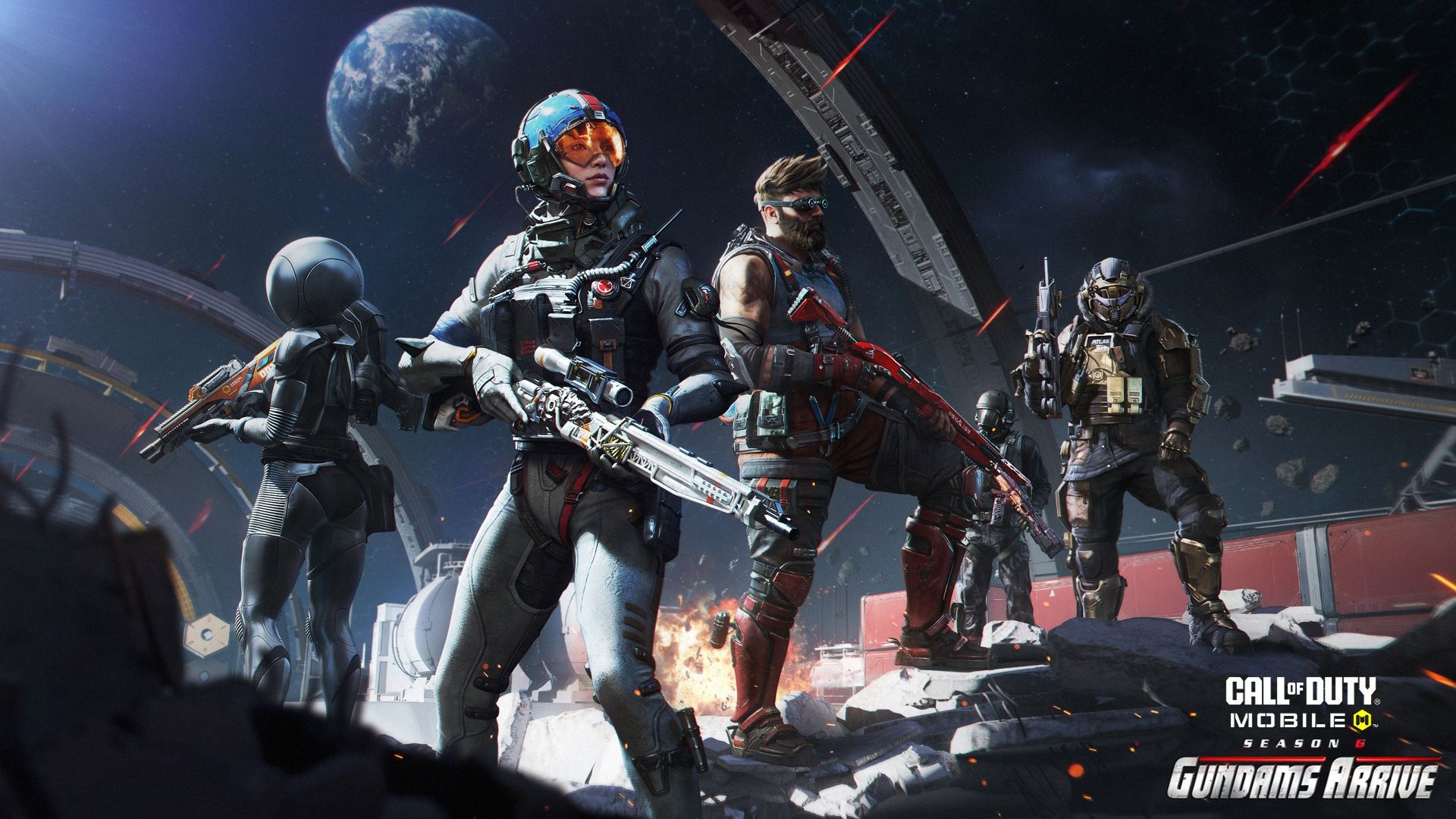 CALL of DUTY MOBILE シーズン6 ポスター Call of Duty: Mobile Announces Gundam Collab for Season 6