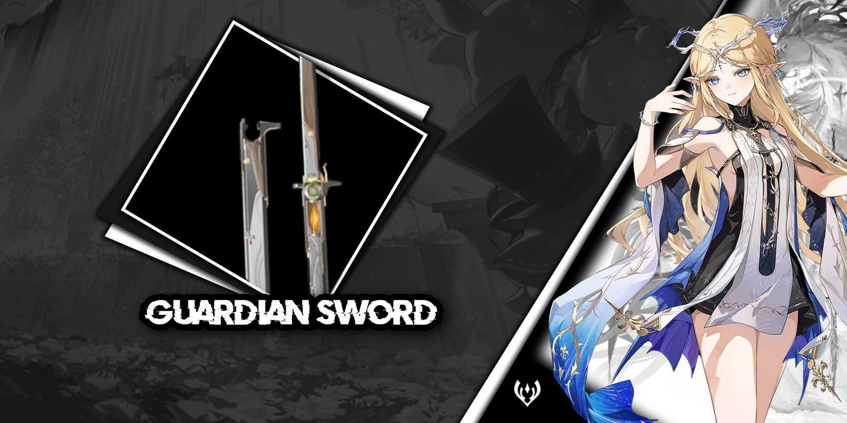 cartethyia using guardian sword weapon in wuthering waves