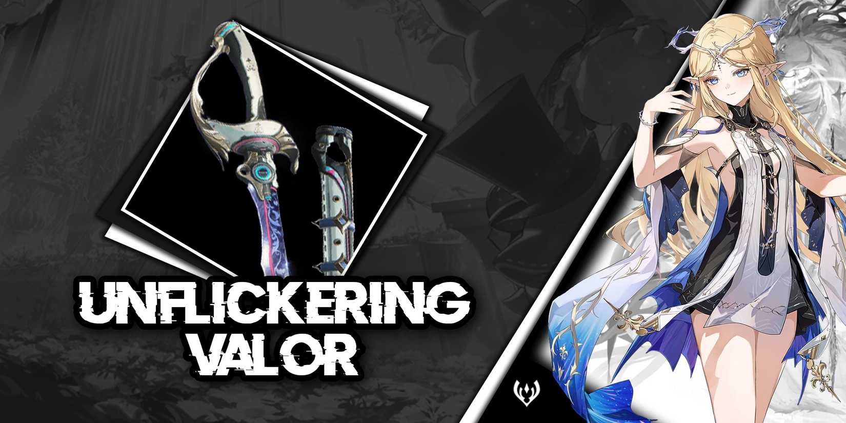 cartethyia using unflickering valor weapon in wuthering waves