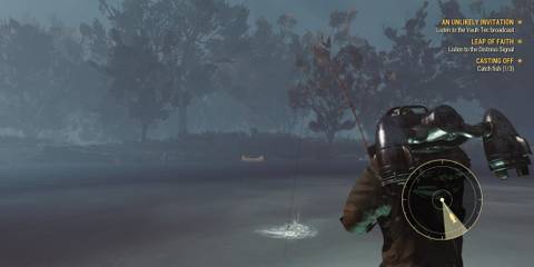 Catching fish in  Fallout 76
