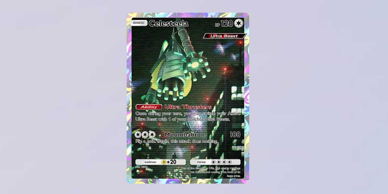 Celesteela Extradimensional Crisis Expansion Pokemon TCG Pocket