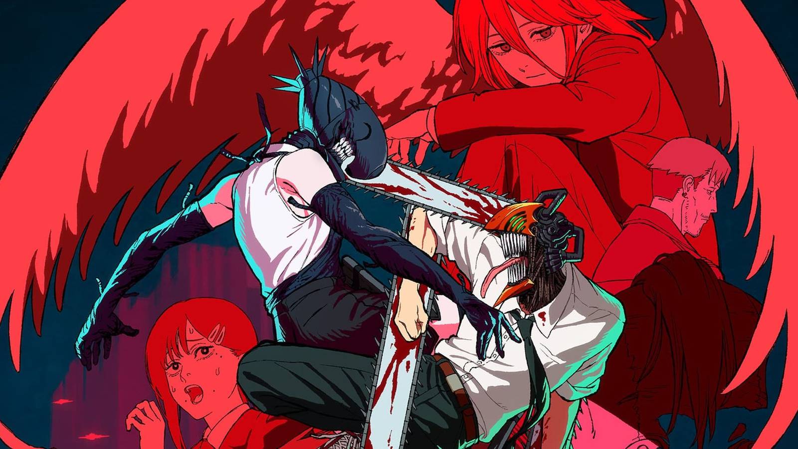 picture: chainsaw man reze movie poster.