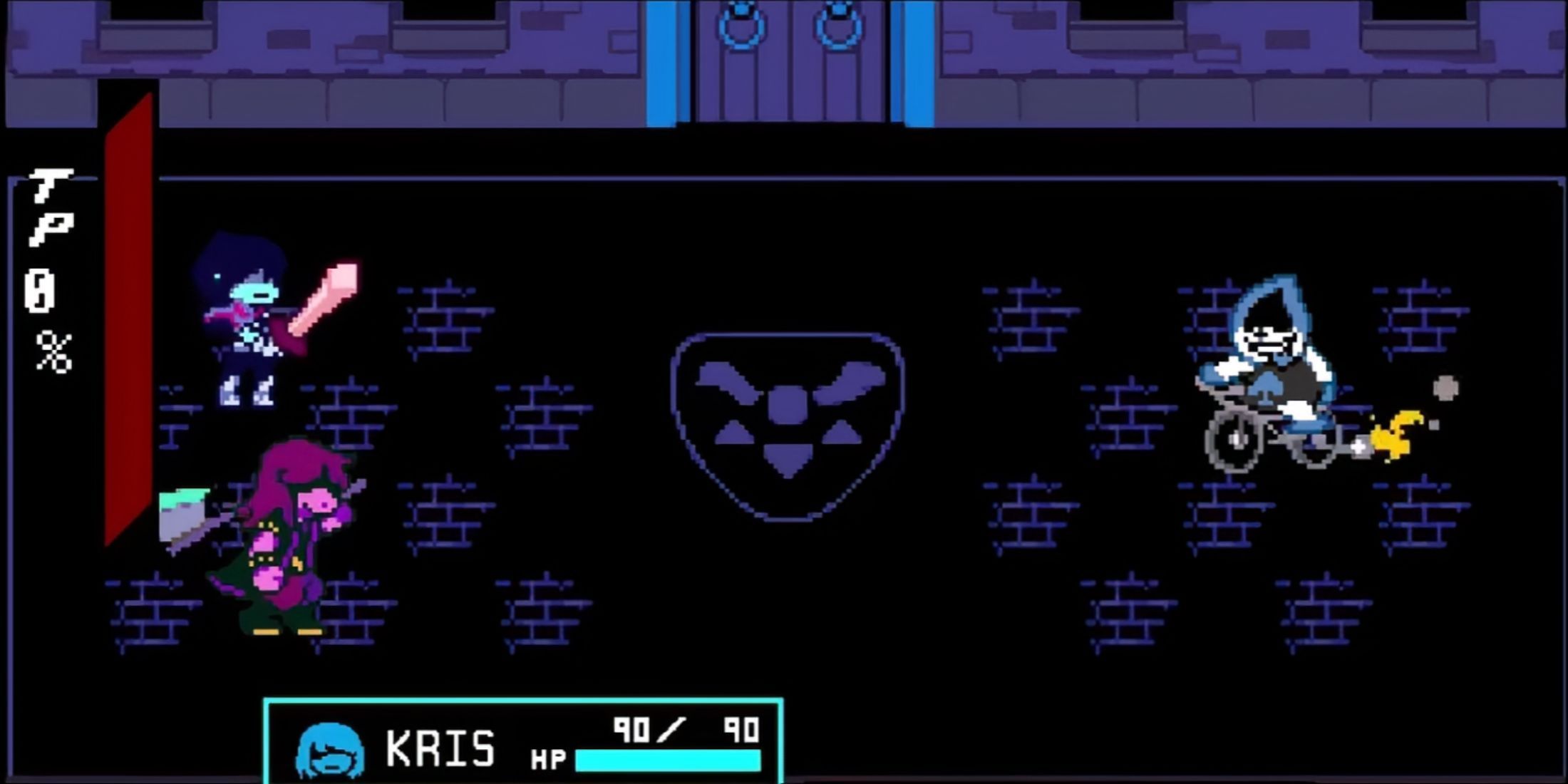 Chapter 3 Fight minigame in deltarune