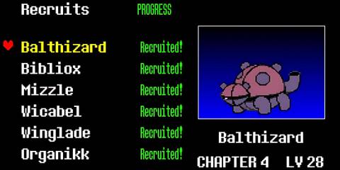 Chapter 4 Recruits in Deltarune