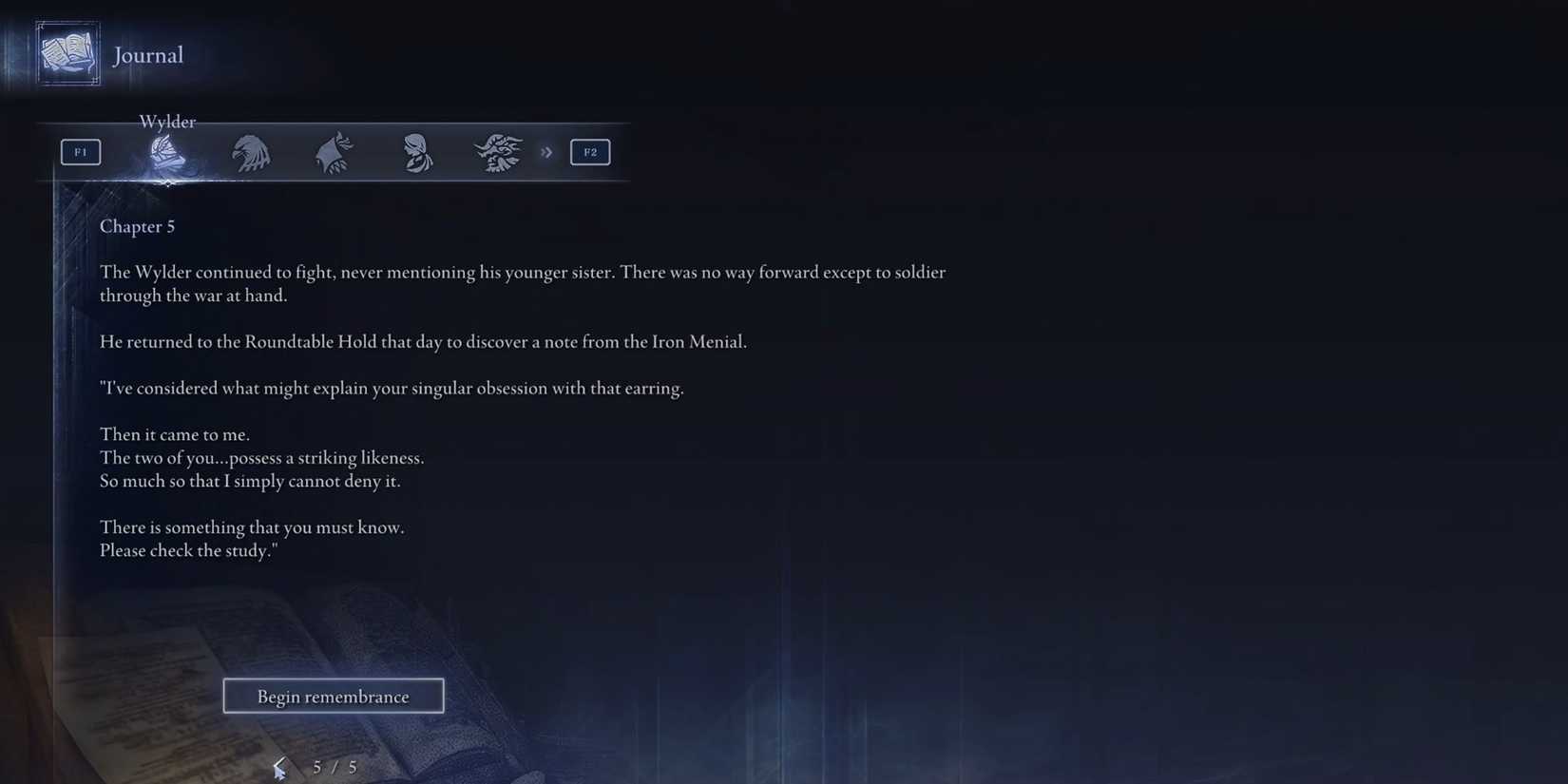 Chapter 5 Wylder - Elden Ring Nightreign