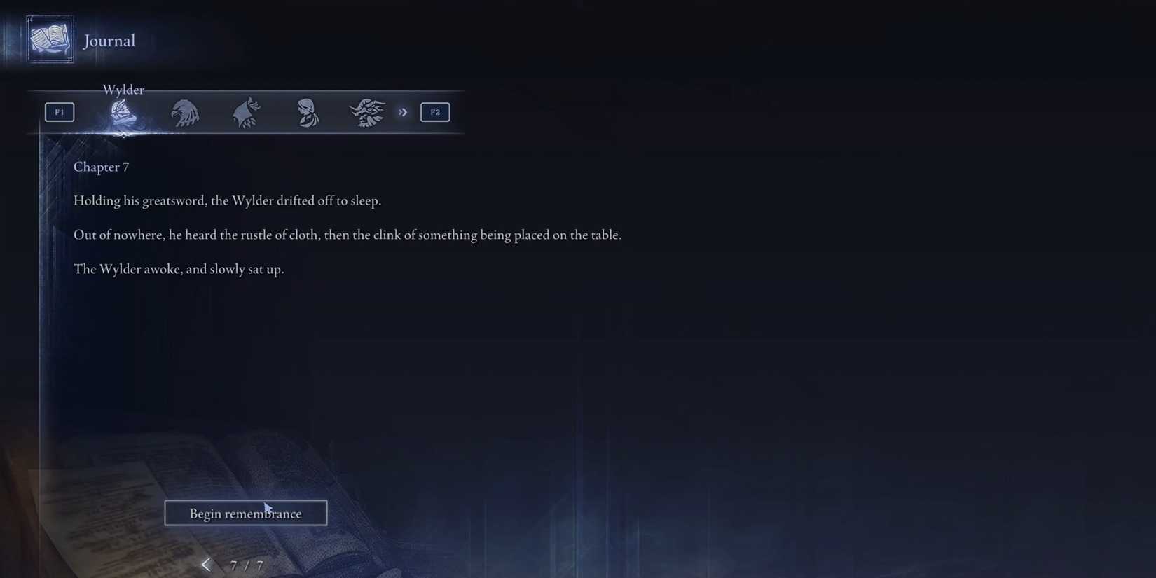 Chapter 7 Wylder - Elden Ring Nightreign