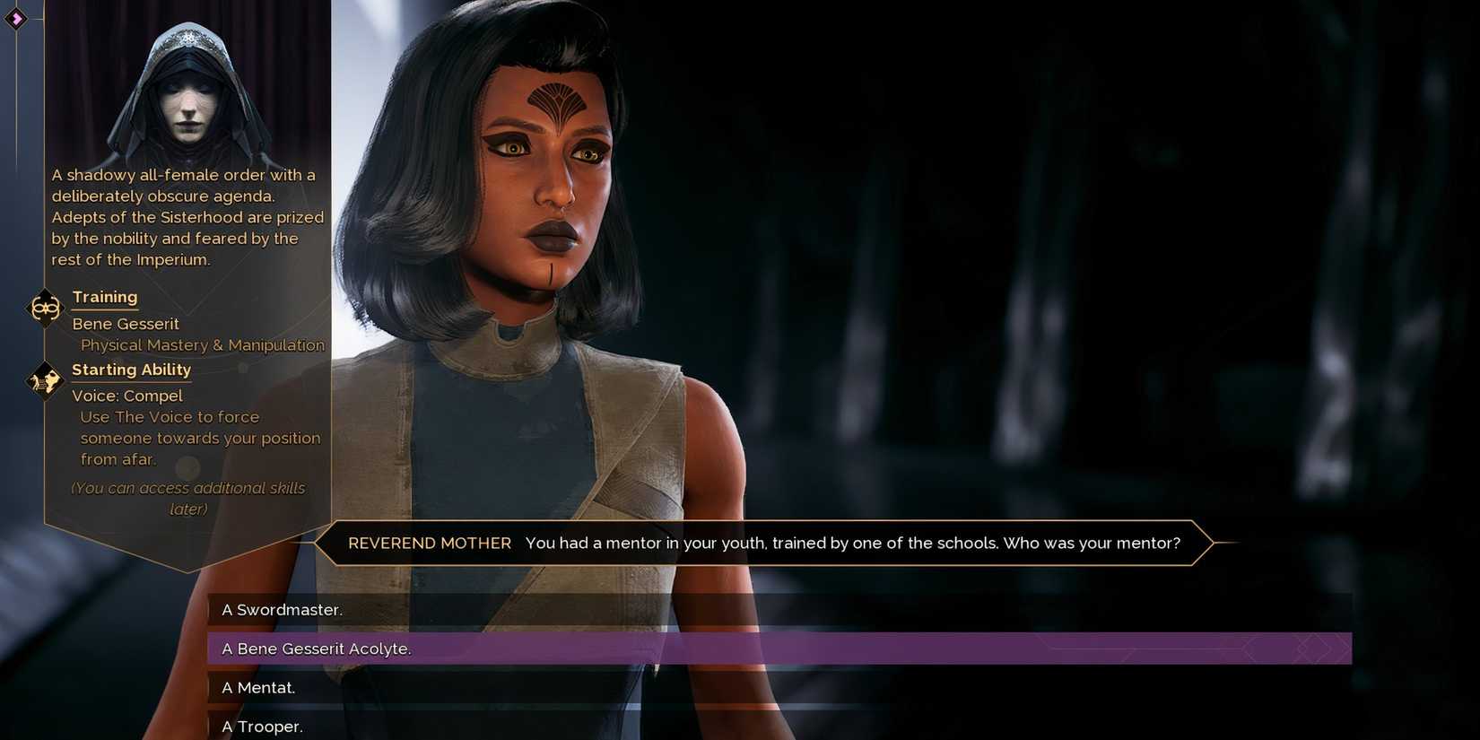 character creation dune awakening