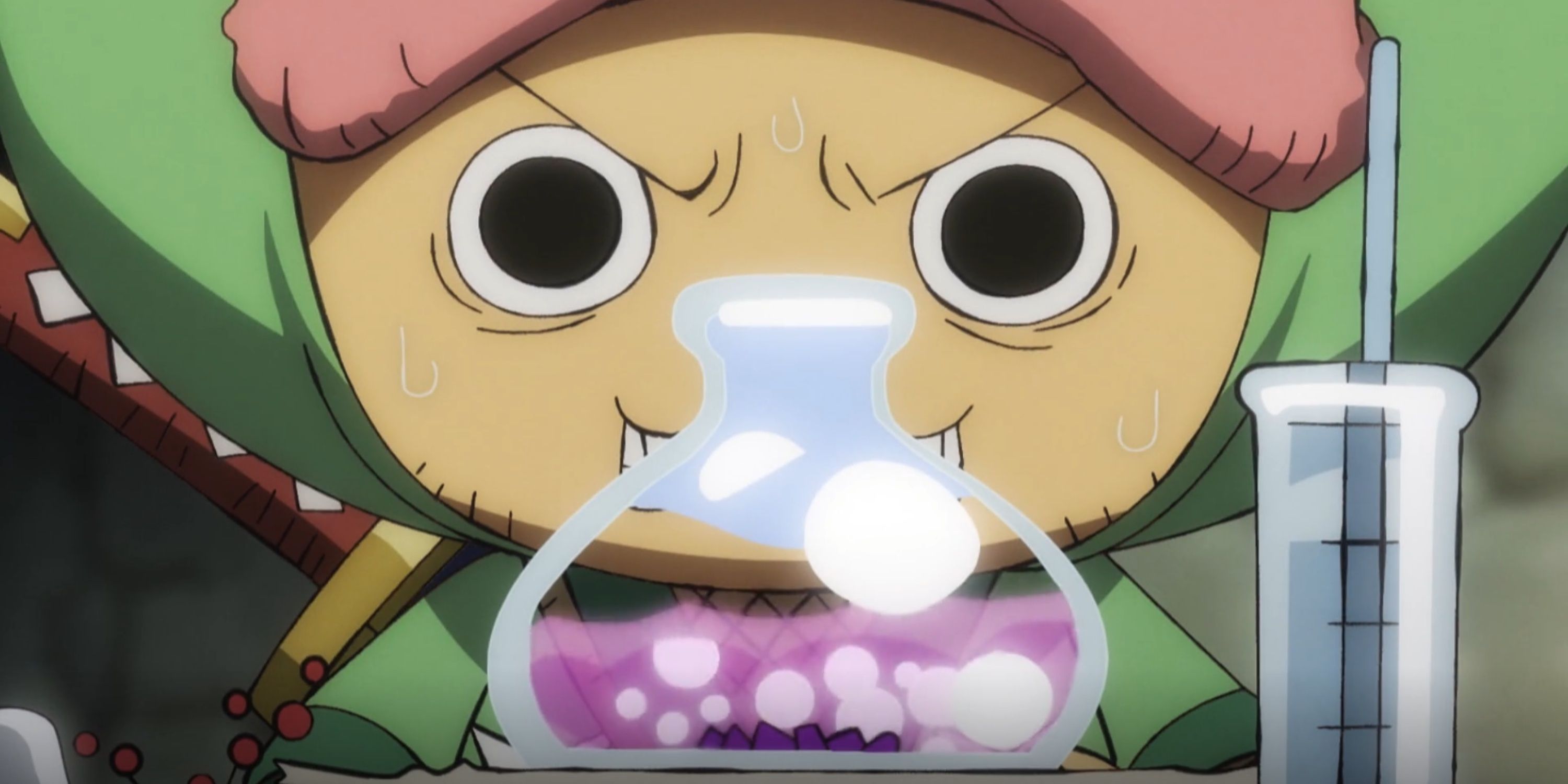 Chopper Creates A Cure One Piece