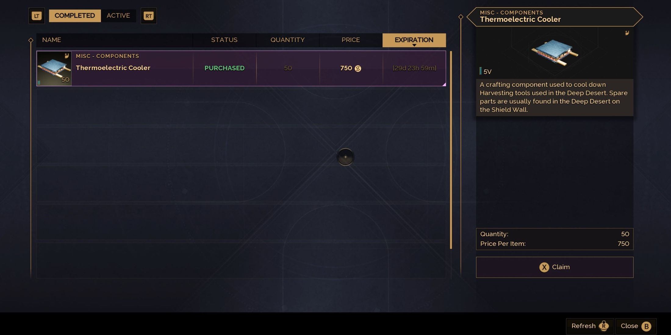 Player Trade Market Location in Dune Awakening