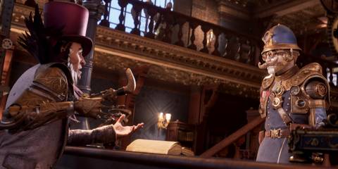 Clockwork Revolution Police Officer Robot