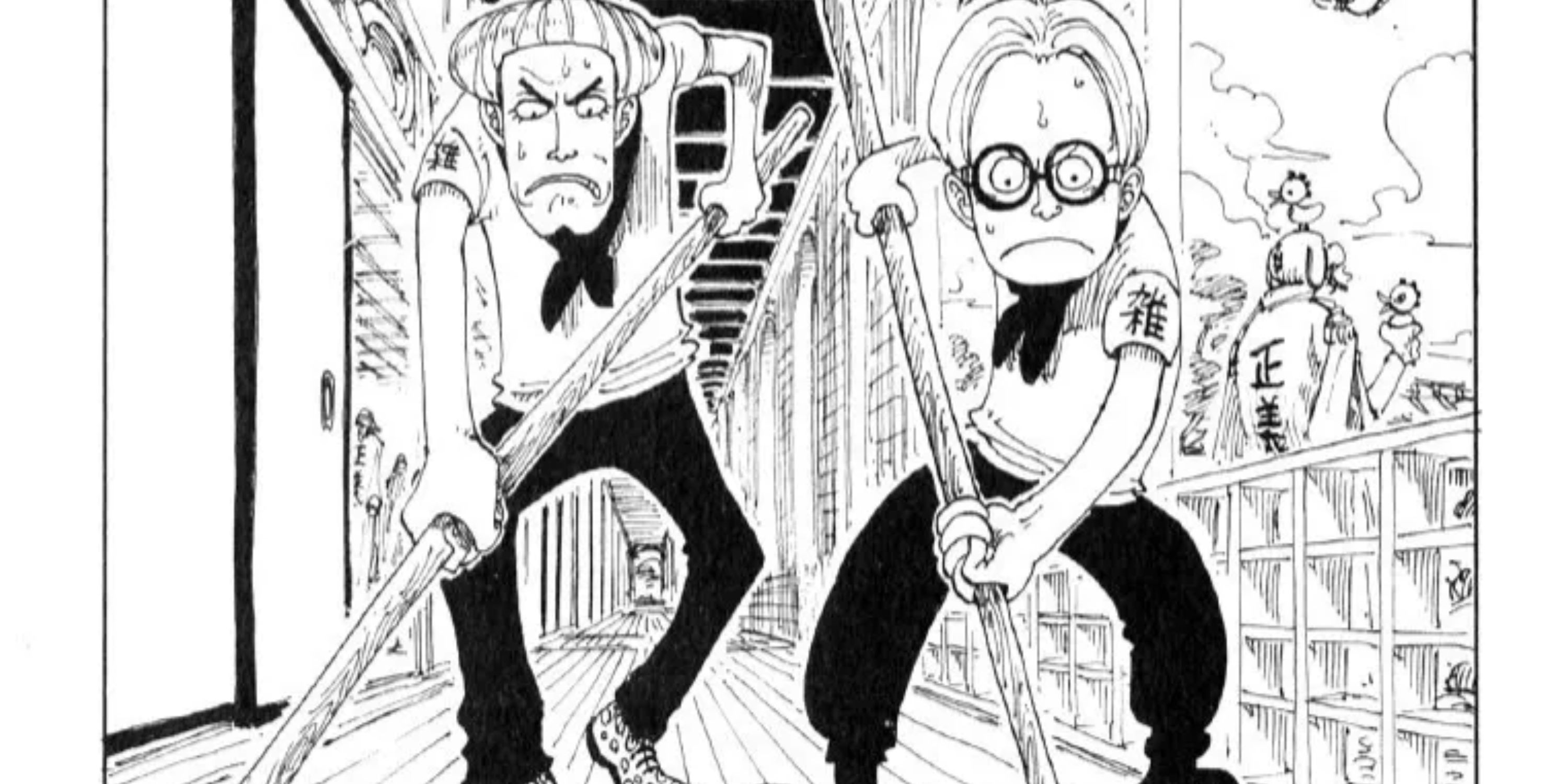 Kobe and Helopo of one piece