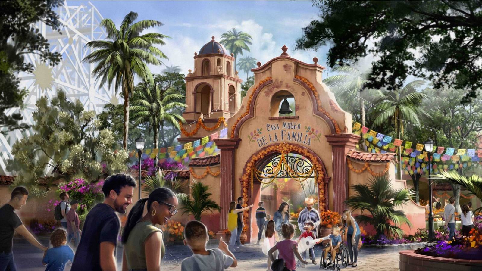 picture: concept art of the coco attraction.