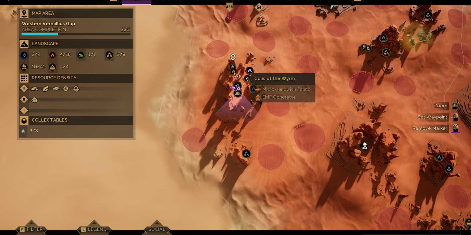 Coils of the Wyrm Unique Schematic Chest in Dune Awakening