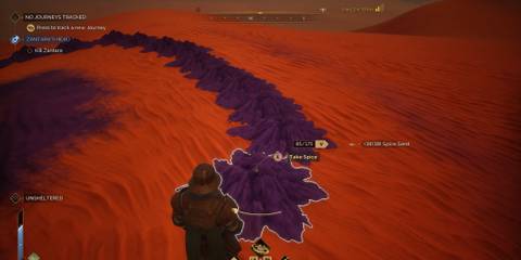 Collecting Compacted Pile of Spice Dune Awakening