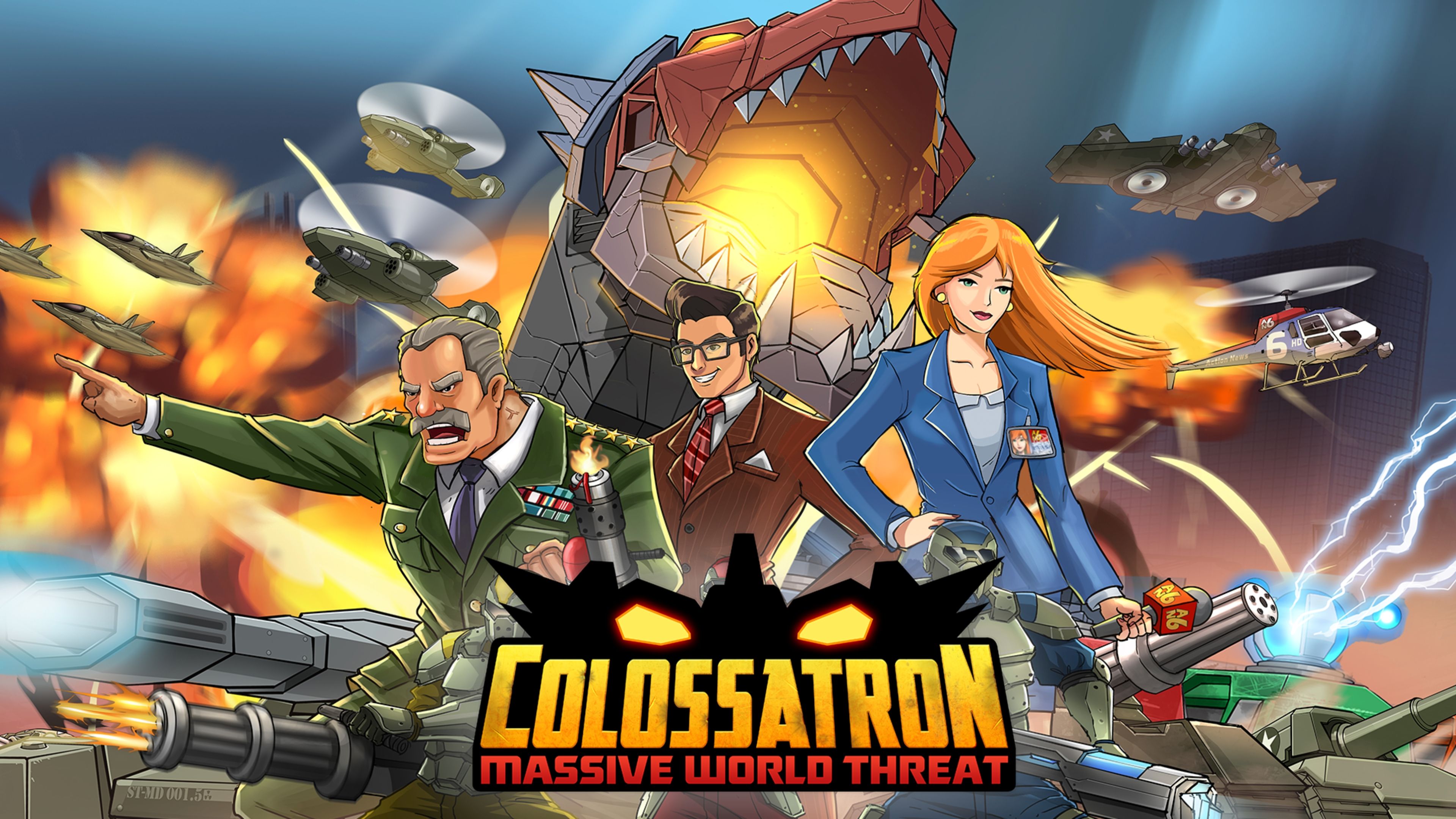 Colossatron: Massive World Threat News, Trailer, Guides, and More