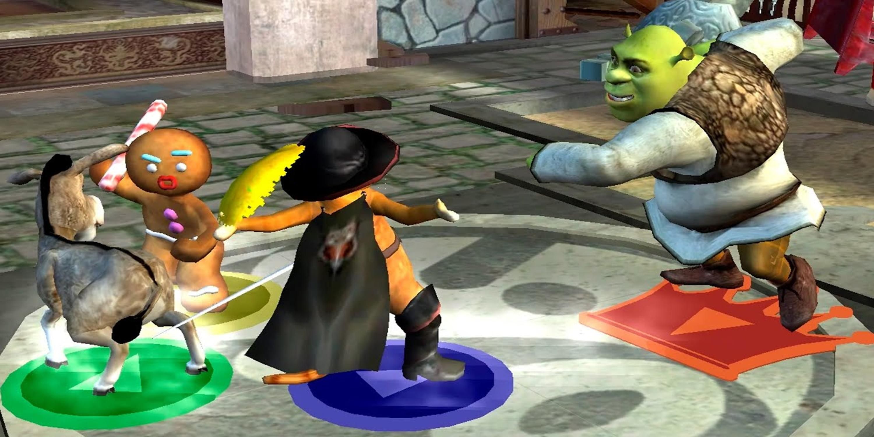 Combat in Shrek Superslam