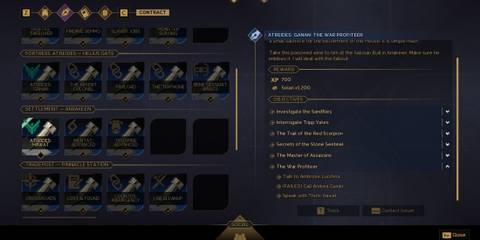 Completing The War Profiteer in Dune Awakening