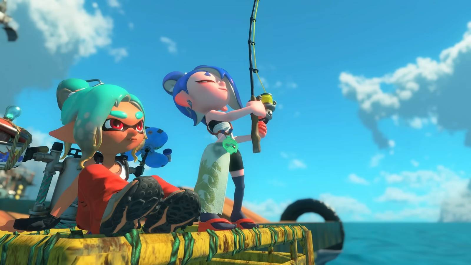 Confirmed Things in Splatoon Raiders- Shiver Fishing