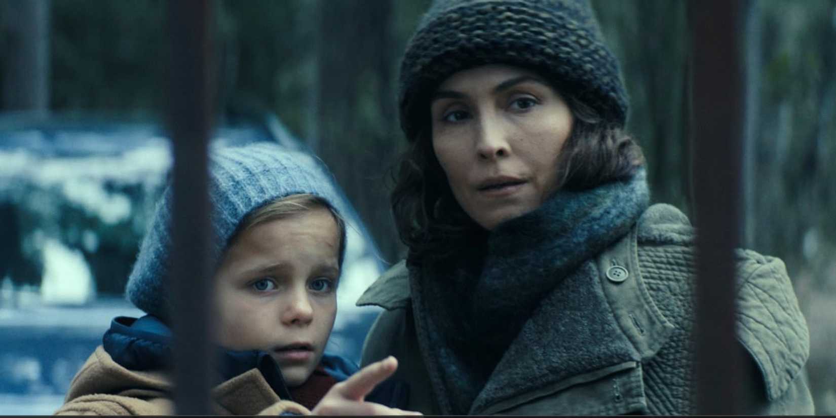 Davina Coleman and Naomi Rapace in Constellation