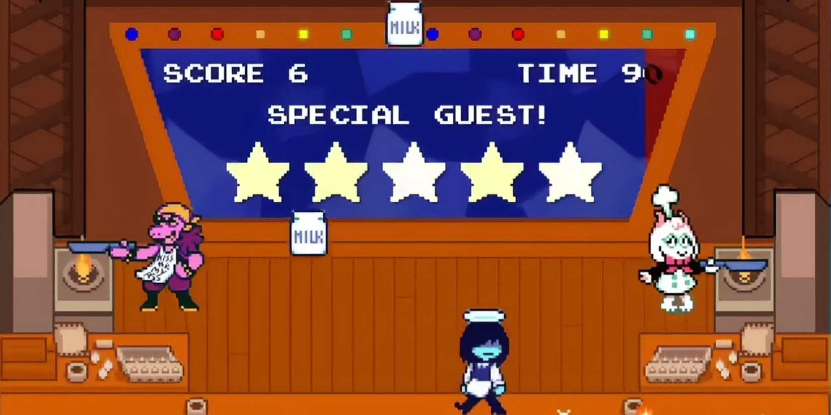 Cooking Minigame in Deltarune