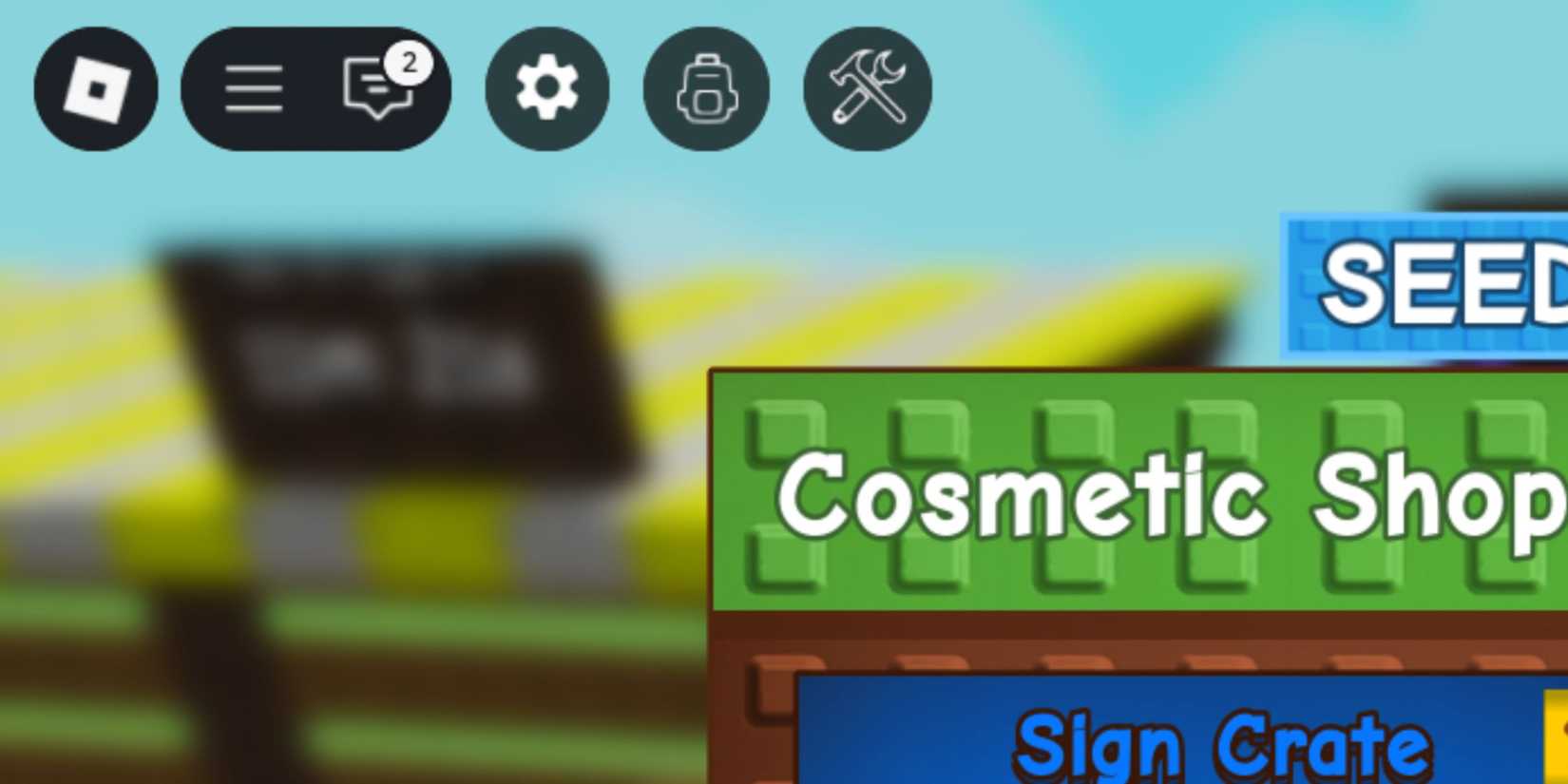 Grow a Garden Cosmetic Shop