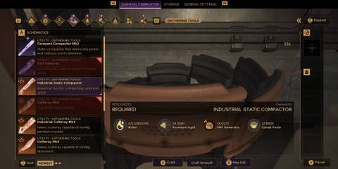 Crafting Industrial Static Compactor Research Dune Awakening-1