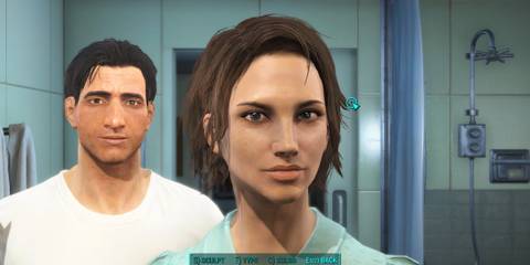 Creating a character in Fallout 4