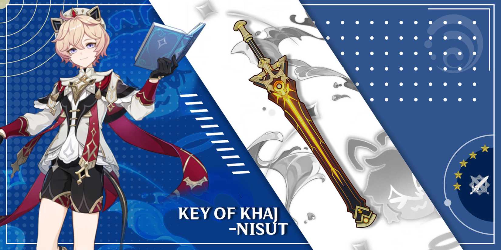 dahlia using key of khaj-nisut weapon in genshin impact