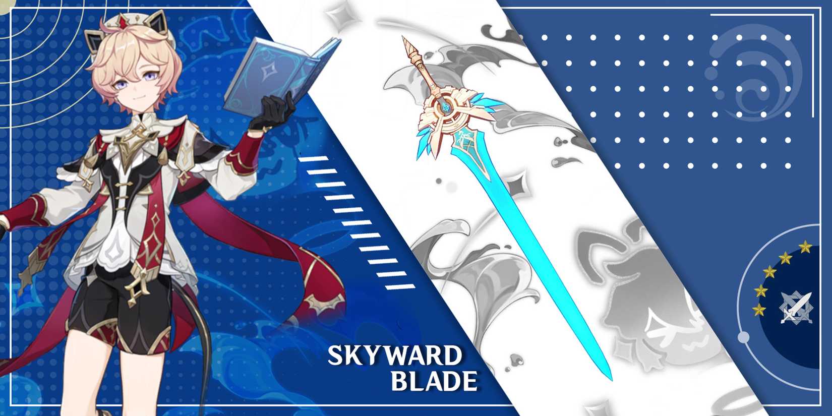 dahlia using skyward blade weapon in genshin impact