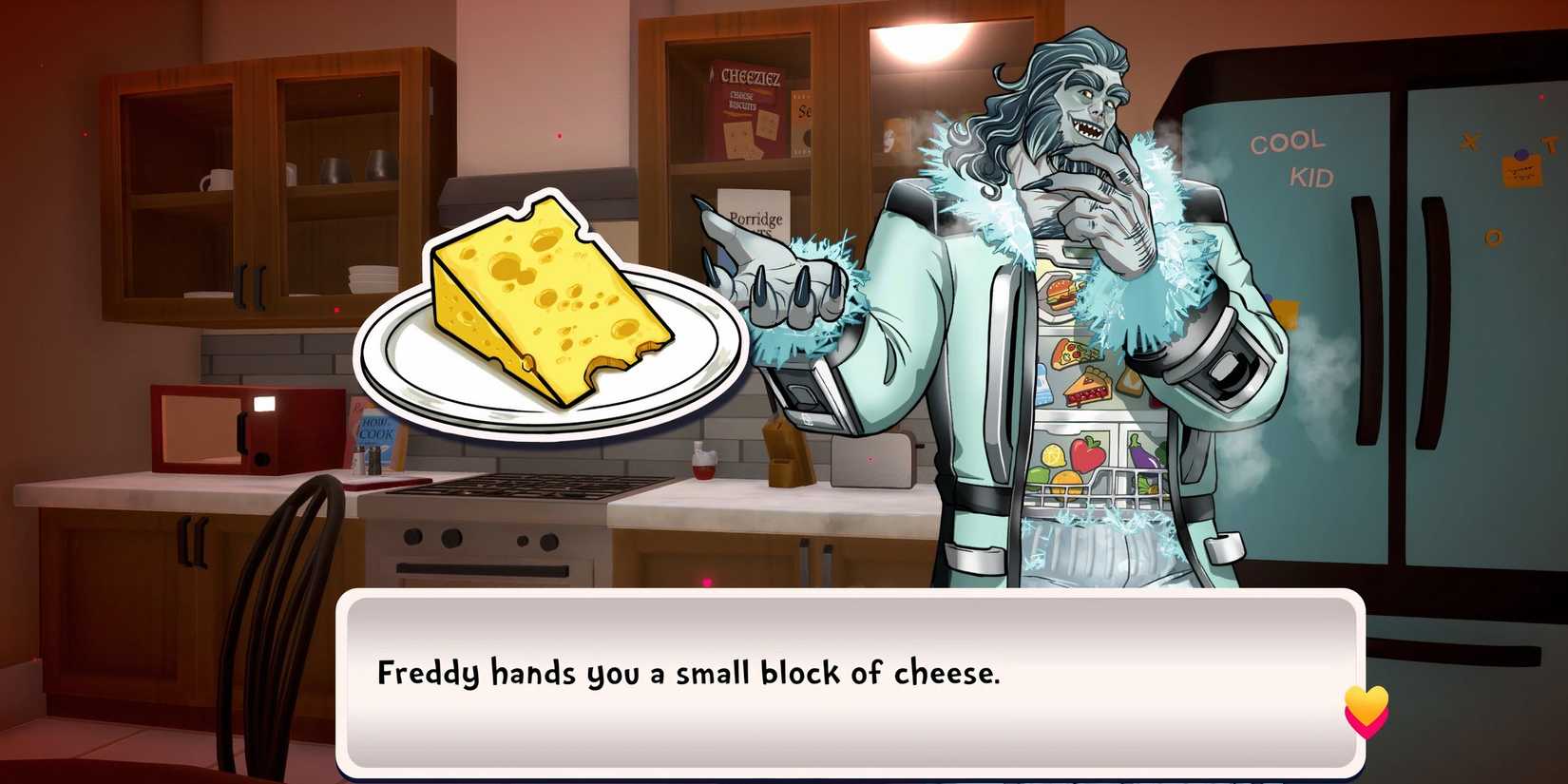 Date Everything Vaughn Trapp Cheese from Freddy