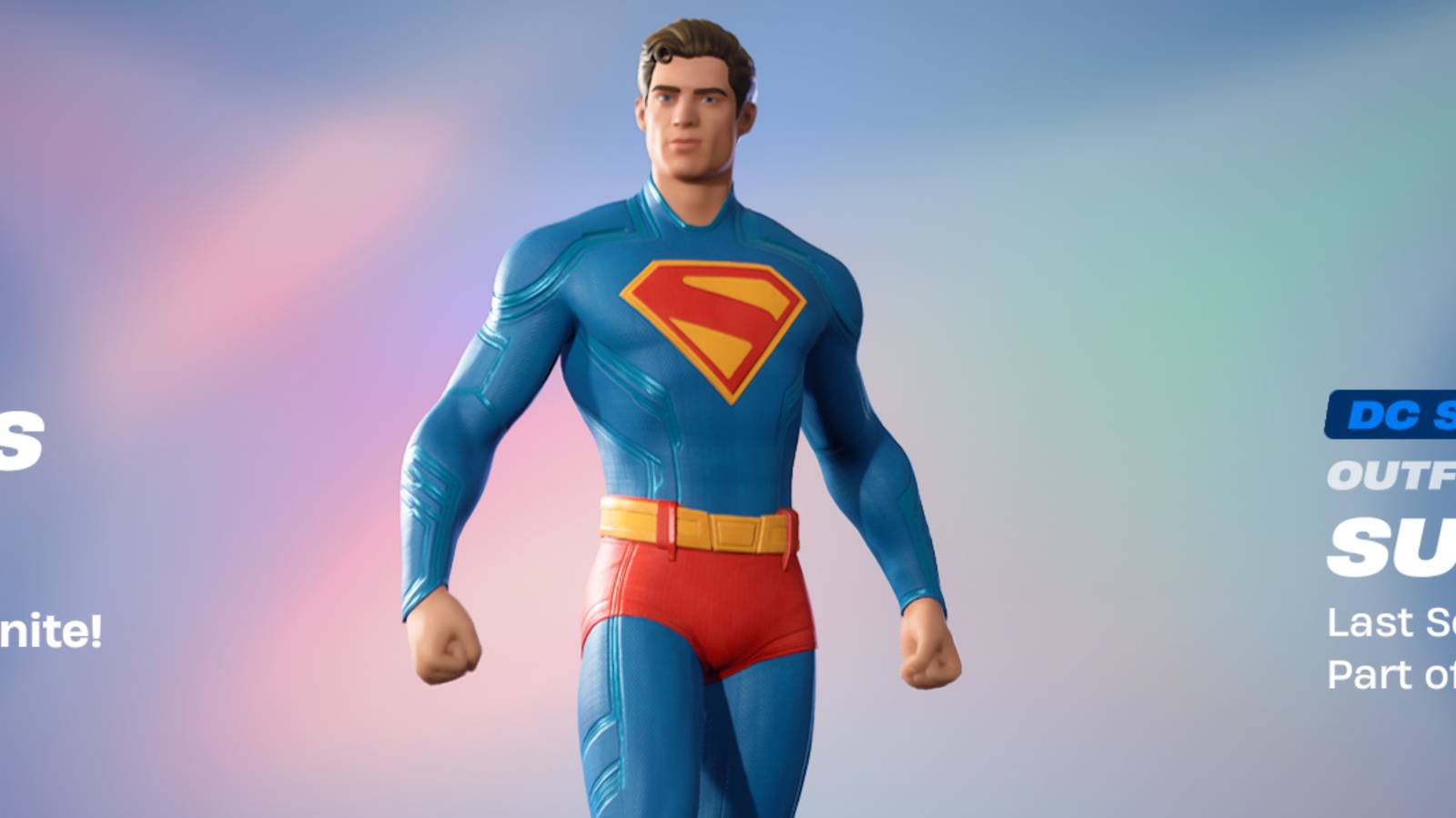 david corenswet superman in fortnite